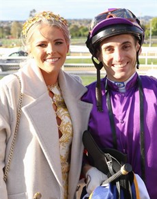 Maddy Sears and Andrew Mallyon ... now it is on to the Epsom

