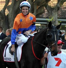 Race 7: After viewing the stewards' patrol footage, M. Rodd, the rider of 6th placegetter AMEXED, lodged an objection against 5th placegetter BRING BACK (G. Boss), alleging interference near the 250m. After taking evidence from all parties and viewing all available videos, stewards were of the view that after the 300m BRING BACK commenced to shift out for some distance and in doing so carried AMEXED out where it was then placed in restricted room for a considerable distance between BRING BACK and VILANOVA (N. Rawiller). As a result, AMEXED was inconvenienced and then had to be shifted around the heels of VILANOVA to then finish the race off. As the stewards were of the view that the inconvenience caused to AMEXED by BRING BACK shifting out exceeded the long neck margin between the two horses at the finish, the protest was upheld
