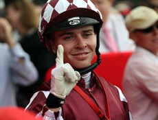 A first Group 1 for the number one jockey on the day ...