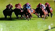 Buffering being turned sideways in the Manikato in what stewards deemed to be 'severe interference.'