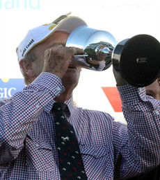 Gerry Harvey
Drinking from the cup of success