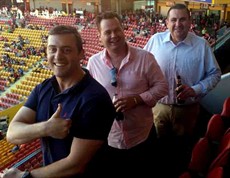 In a nice touch recently the Qld Racing Media invited a few trainers to a steak, a few beers and a great game of Rugby at the super Suncorp Stadium as thanks for the time we give to the media