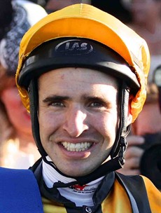Michael Rodd rides Temple Of Boom in the 10 000. For this particular race I decided to use Michael and we’ll see how it pans out on Saturday. Michael, like the stable, will be looking for back to back victories in the race

Photo: Toby Coutts