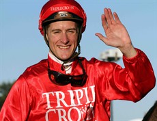 Blake Shinn ... partnered the Gai Waterhouse trained Bonfire to victory in the Grafton Cup