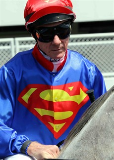 Jim Byrne rides Honey Toast (pictured below) in the Toowoomba Cup