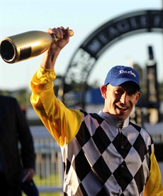 Hugh Bowman had plenty to smile about after winning the Group 1 Kingsford-Smith Cup aboard Clearly Innocent at Eagle Farm last Saturday