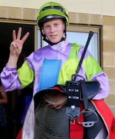 Nick Keal - rode a treble on Australia Day 2017 at Kilcoy - can he repeat that feat this weekend