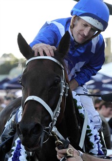 The mighty Winx ... she wins easy! (see race 7)