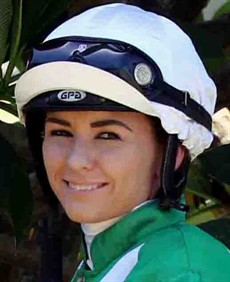 The Jockey Challenge ... Looks like a day for the girls – Hannah English (pictured above) and Skye Bogenhuber (below) have some nice rides. One of them may salute!