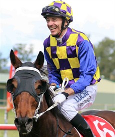 Justin Stanley - all smiles - can he win the 2018 Battle of The Bush Final? (see race 3)