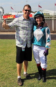 Wednesday was a wonderful day for local trainer Jason Manning and Vanessa Arnott who had only 4 runners on the program. Would you believe it they managed to win three of the six races! A wonderful training and riding achievement for them both!