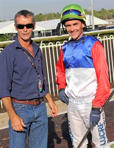 The Gary Clarke and Brendon Davis team (who won the 365 Palmerston Sprint on Saturday) combine in the fourth race with Let’s Celebrate – maybe this is ironic and a topical tip as they do saddle up the favourite later in the day in the Carlton Mid Darwin Cup – Zahspeed! It could be a unique double for this trainer and jockey – and maybe another winner here. 
