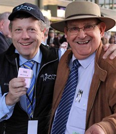 Winno and Con Searle

Con Searle is the President of the Kilcoy race club. He will be bookmaking on the day. If you want to have a bet make sure you hook into him punters! WINNO just loves taking his money! Plus, he will probably be running doubles on the last two races – these are always good fun as well!  