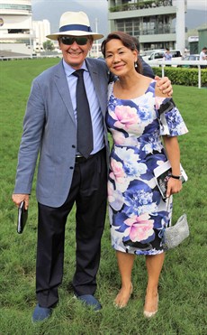 John Moore and his wife Fifi celebrating their champion on Champions day

Photos: Graham Potter and Darren Winningham
