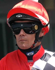 There are four real contenders for the Jockey Challenge …  Mark Du Plessis (pictured above) ...