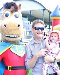 Race 4 highlights the Family Race Day that will be held on 4 April – always a wonderful day for families – especially the children (even the big ones like Josh Fleming).