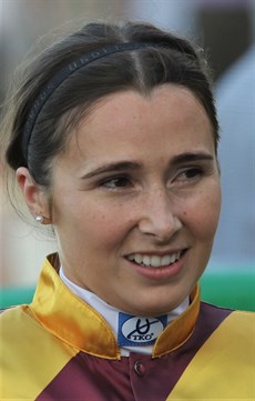 Gollan Racing has Sugar Boom (1) resuming from a 19-week spell. She recently won a barrier trial by 5 lengths – apprentice Georgina Cartwright (pictured above) will partner her and she looks like the winner. (see race 1)