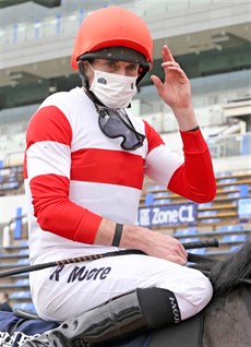 Ryan Moore was at seen at his best on Danon Smash ... 