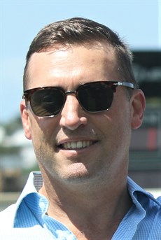 Tony Gollan ... landed his fourth Group 1 win with Krone in the Coolmore Classic