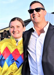 Jamie Kah and Tony Gollan pictured after Vega One's stunning win in the Kingsford-Smith Cup. Vega One is my choice to make it back-to-back Group 1 wins for the champion trainer (see race 8)