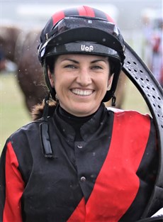 Tegan Harrison ... it took just three rides following her ten month layoff to get back in the winning groove when guiding Ain't She Lovely to victory (see below)