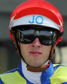 Jimmy Orman ... he rides Stalking in the Group 2 The Roses