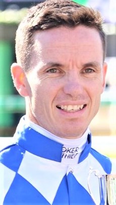 Tim Clark ... he rides Prime Candidate in the Group 2 Moreton Cup (see race 8) 