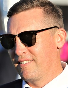 Tony Gollan ... he could close off the day with a win fir the locals (see race 10)