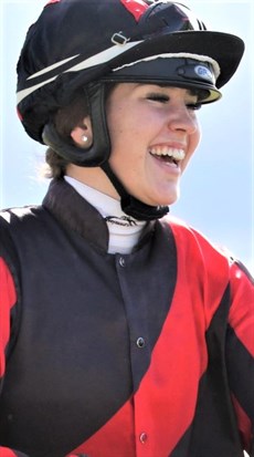 Jasmine Cornish ... enjoying life in the saddle