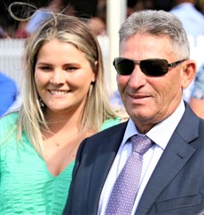 Maddysen and Tony Sears ... one of four stables to have two runners in the race ... Steady Ready and Yellow Brick