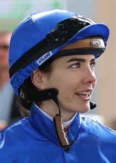 Angela Jones ... she ride Sunset Dreaming in the Glasshouse Handicap (see race 7) and Bear On The Loose in the Caloundra Cup (see race 8). I'm tipping she is looking at a race-to-race feature double. She also rides Lucky Lass in the Bruce McLachlan Classic (see race 3)
