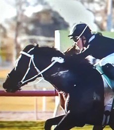 Baker guides the Campton trained Pungo to victory at Beaudesert in her very first race ride