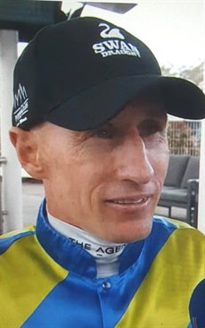 Willie Pike ... another Railway Stakes in the bag