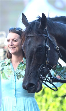 Annabel Archibald and the stable's Gateway winner, Tuned

Photo: Graham Potter