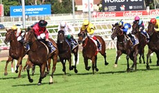 Ninja takes out the Vo Rogue in a cakewalk allowing Berry time to look back at the trailing opposition

Photos: Graham Potter