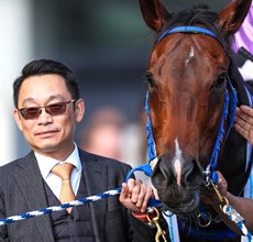 Trainer Jimmy Ting and Little Paradise