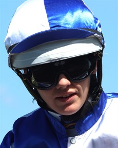 Stacey Callow ... scored a double at Flinton, including a win on Yes I'm Ugly for the William Kropp stable