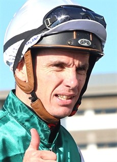 Tim Clark ... he rides Freelove in the Queensland Day Stakes (see race 5)