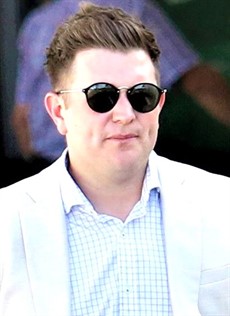 Matthew Hoysted ... he saddled my best bet Ouroboros (see race 9)

Photos: Graham Potter</b.