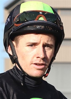 Jason Collett ... he rides Idle Flyer in the Group 1 Epsom (see race 8)