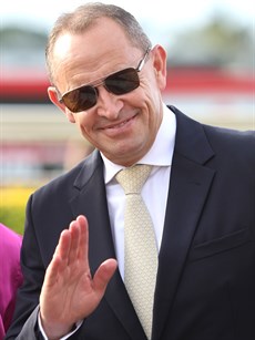Chris Waller ... he saddles Lady Shenandoah in the Group 1 Empire Rose (see race 8)