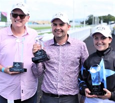 David Silver, Mitchell Fry and Maddy Wishart