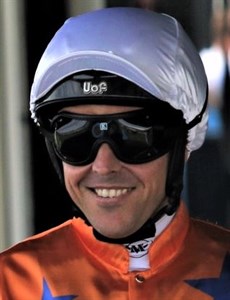 Ryan Maloney (above) and Stephanie Thornton (below) ... (see Jockey Challenge)