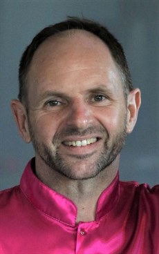 Larry Cassidy ... he rides Alakahan in the Caloundra Cup (see race 6)