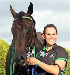 Master Jamie with Mandy Stanley

Trainer Graeme Green ... talking about his warhorse, Master Jamie ...“He is a pleasure to have in the stables,” continued Green. “Raceday is a different with him. He is an absolute gentleman in the stables … one of the cleanest horses you will ever come across. He has not got a malicious bone in his body, but you’d swear his got his own internet circuit and he knows when race-day is, and he looks at the fields.

“Even from walking from down here at our stable-block to the tie-up stalls on race-day … once you get past the pool, he knows it is race-day and he really switches on.

“On Cup day, he was like a helium balloon once he got past the pool. He was up in the air and dancing and snorting and squealing and that was ok, because from day one when he would give a couple of little pig-roots going out you knew he was on his game.”
