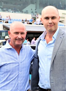 Toby and Trent Edmonds looking cool and ready. Their stable could get us off to a good start to the day (see race 1)