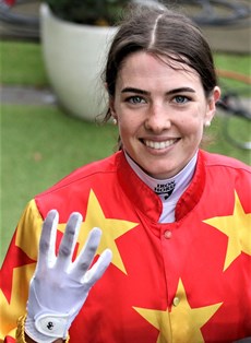 Angela Jones ... four of the best at Eagle farm on Wednesday