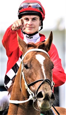 Bailey Wheeler brings Reality back to scale after completing a riding treble at the Gold Coast. reality was one of eight winners for Wheeler over the weekend

Photo: Graham Potter 