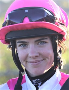 I can't separate Angela Jones (pictured above) and Jimmy Orman (below) in the Jockey Challenge