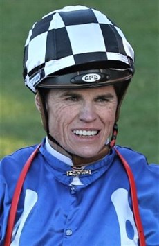 Craig Williams ,,, he rides the hot favourute Giga King in the Group 1 Doomben 10 000 (see race 8)